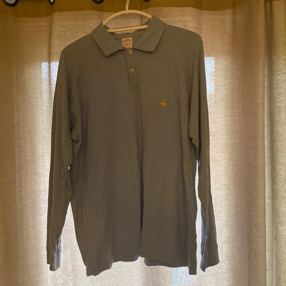 Mens Brooks Brothers L L/S polo
